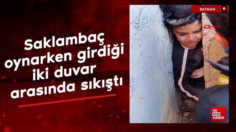 Batman'da saklambaç oynarken girdiği iki duvar arasında sıkıştı 3 batmanda saklambac oynarken girdigi iki duvar arasinda sikisti 7TgfRyaA