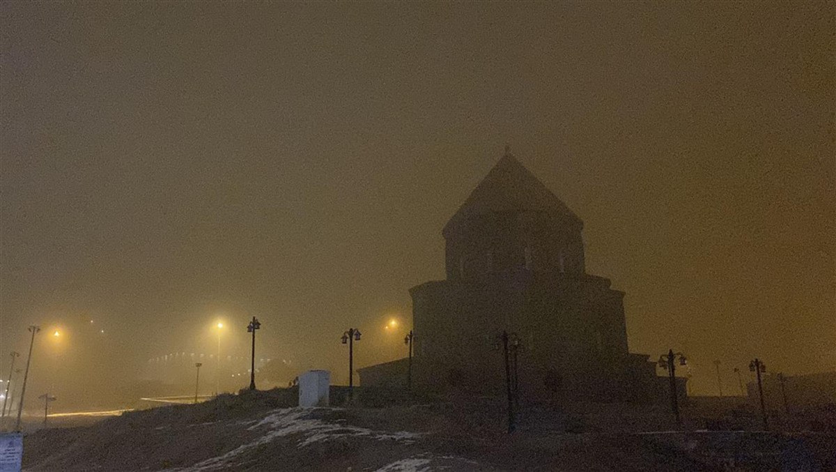 karsta sis etkili oluyor 1