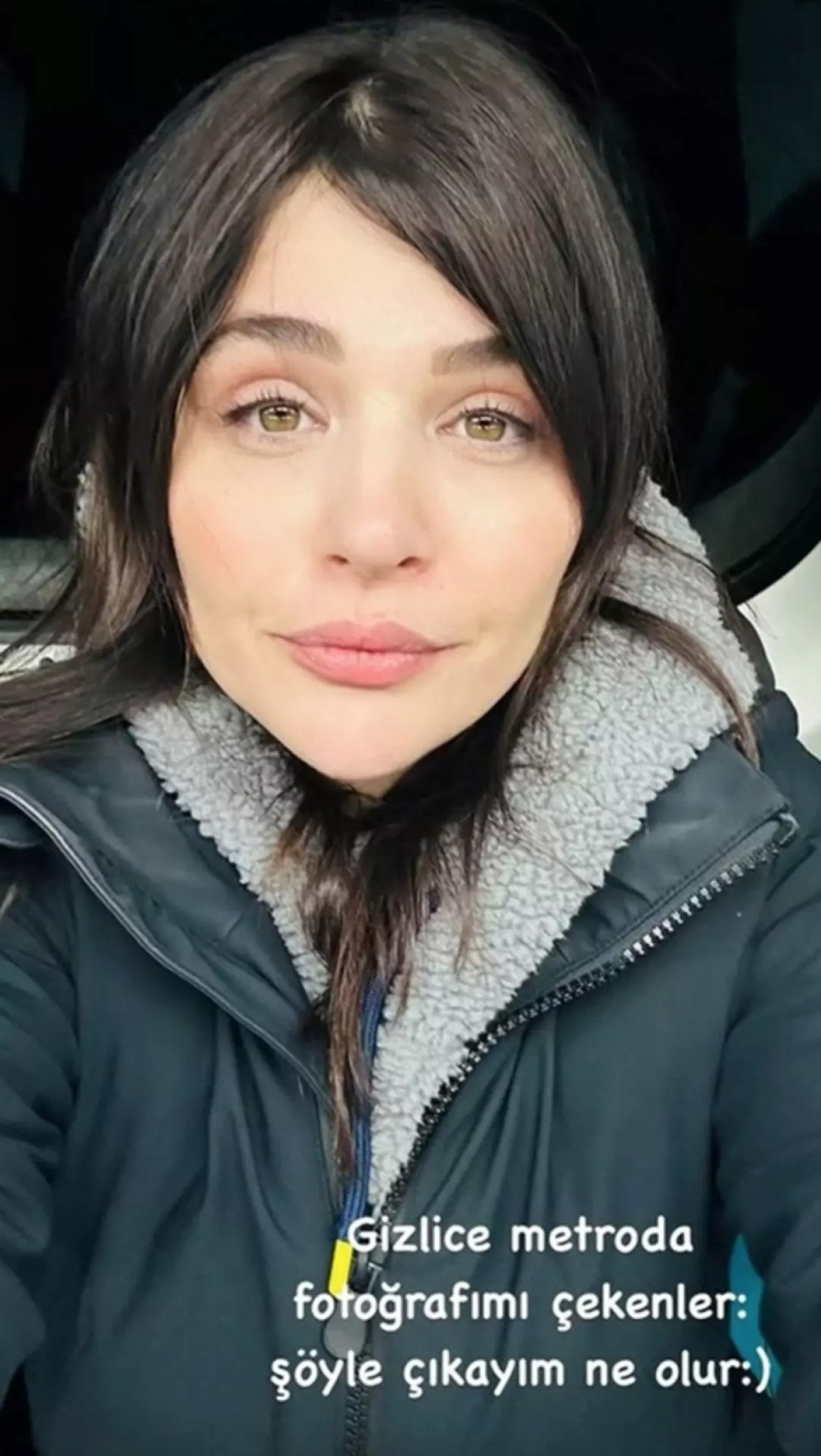 leyla dizisinin nuru oyuncu gonca vuslateri metroya bindi 4 lKKrXyng