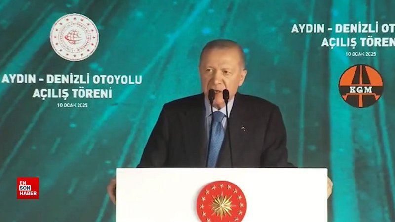 Cumhurbaşkanı Erdoğan'ın Aydın-Denizli Otoyolu Açılış Töreni konuşması 9 cumhurbaskani erdoganin aydin denizli otoyolu acilis toreni konusmasi ftUhzkXg