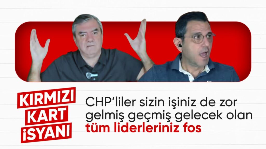 Fatih Portakal ve Yılmaz Özdil'den Özgür Özel'e kırmızı kart tepkisi 6 fatih portakal ve yilmaz ozdilden ozgur ozele kirmizi kart tepkisi UCdJqxY5