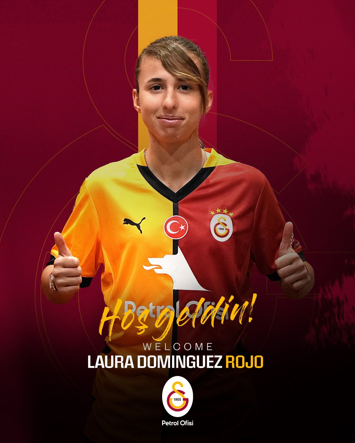 galatasaray laura dominguez rojoyu renklerine bagladi 0 X33fdCm2