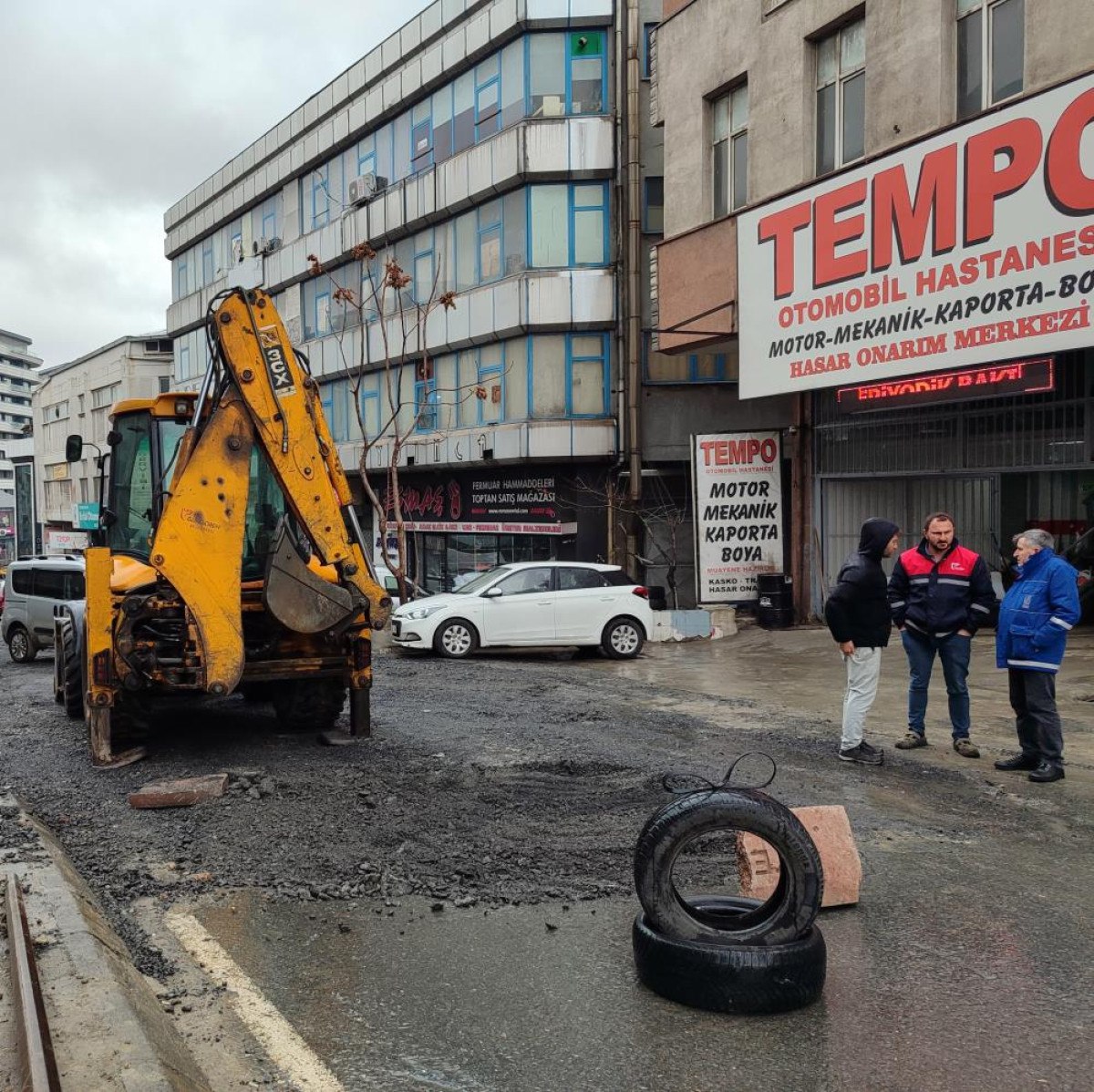 gungorende ibbnin yapamadigi yol 46 gunde 3uncu defa coktu 1 ObTpElIb