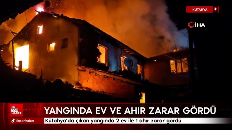 Kütahya'da çıkan yangında 2 ev ile 1 ahır zarar gördü 6 kutahyada cikan yanginda 2 ev ile 1 ahir zarar gordu PDlmHfYC