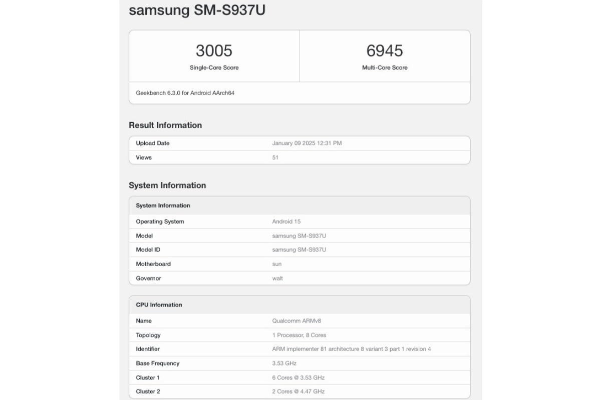 samsung galaxy s25 slimin performans skoru ortaya cikti 0 KIsf7WjC
