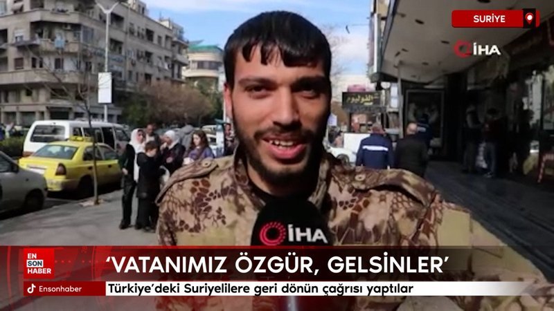 Türkiye'deki Suriyelilere geri dönün çağrısı: Vatanımız özgür, gelin 1 turkiyedeki suriyelilere geri donun cagrisi vatanimiz ozgur gelin ZiR31sK1