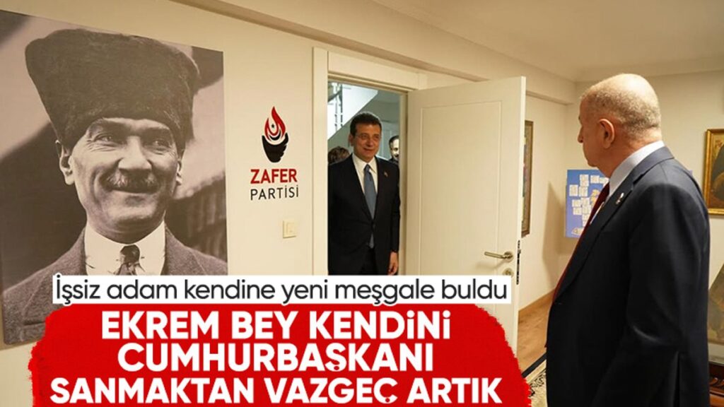 Ümit Özdağ’dan Ekrem İmamoğlu’na: Senin işin Suriye değil, İstanbul Belediyesi 10 umit ozdagdan ekrem imamogluna senin isin suriye degil istanbul belediyesi sMUswbxz
