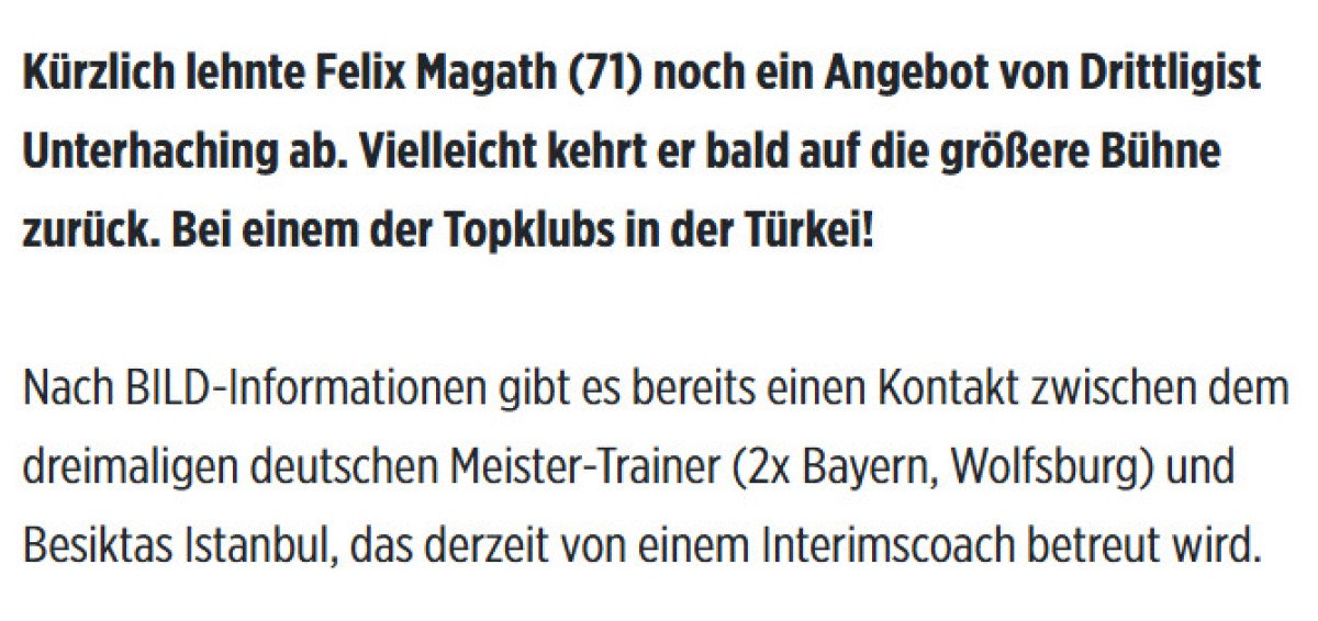 yeni teknik direktor adayi besiktas felix magathla temasa gecti 0 YrJRN65w